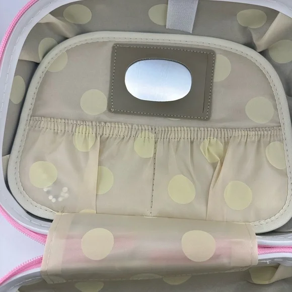 Bling ✨ Pink Hello Kitty Makeup Case- Hardshell Brand new - Picture 5 of 5